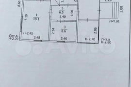 Дом 53 м² на участке 20 сот.